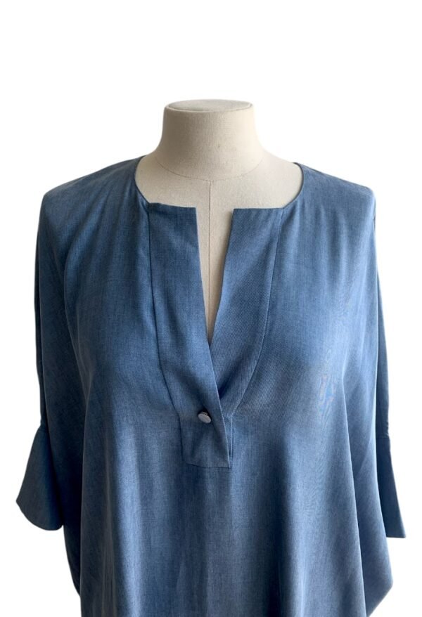 CAROLINA HERRERA - DENIM DRESS - Image 8